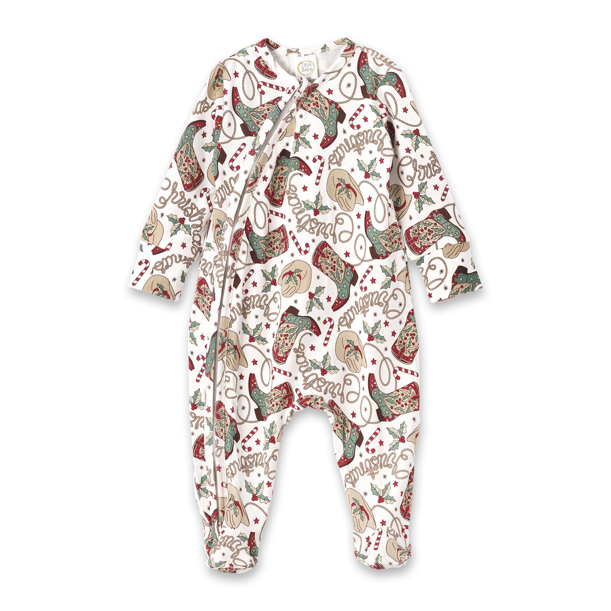 Christmas Bamboo Family Matching Pajama's – Western Cowboy