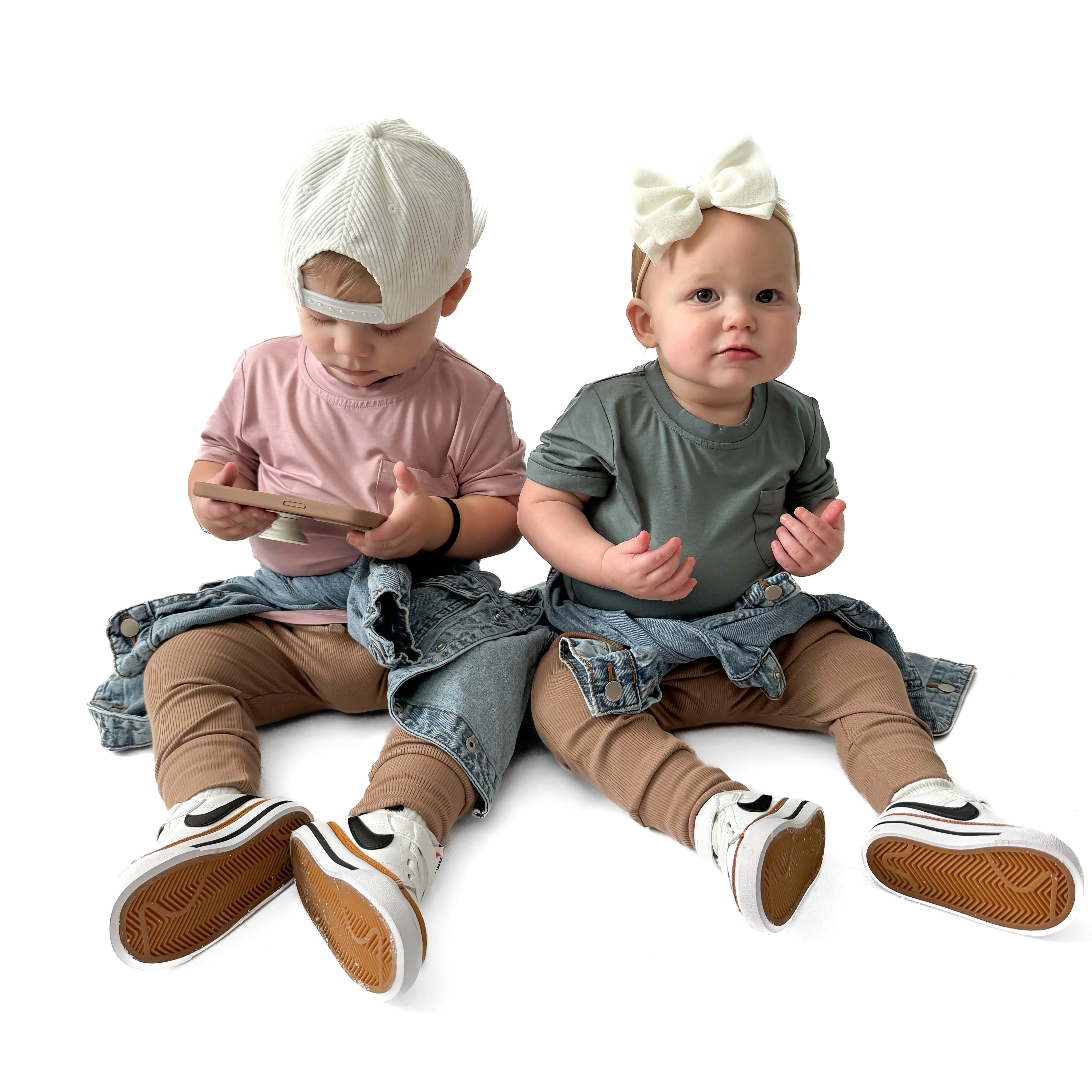 Bamboo Pocket Tee - Spruce