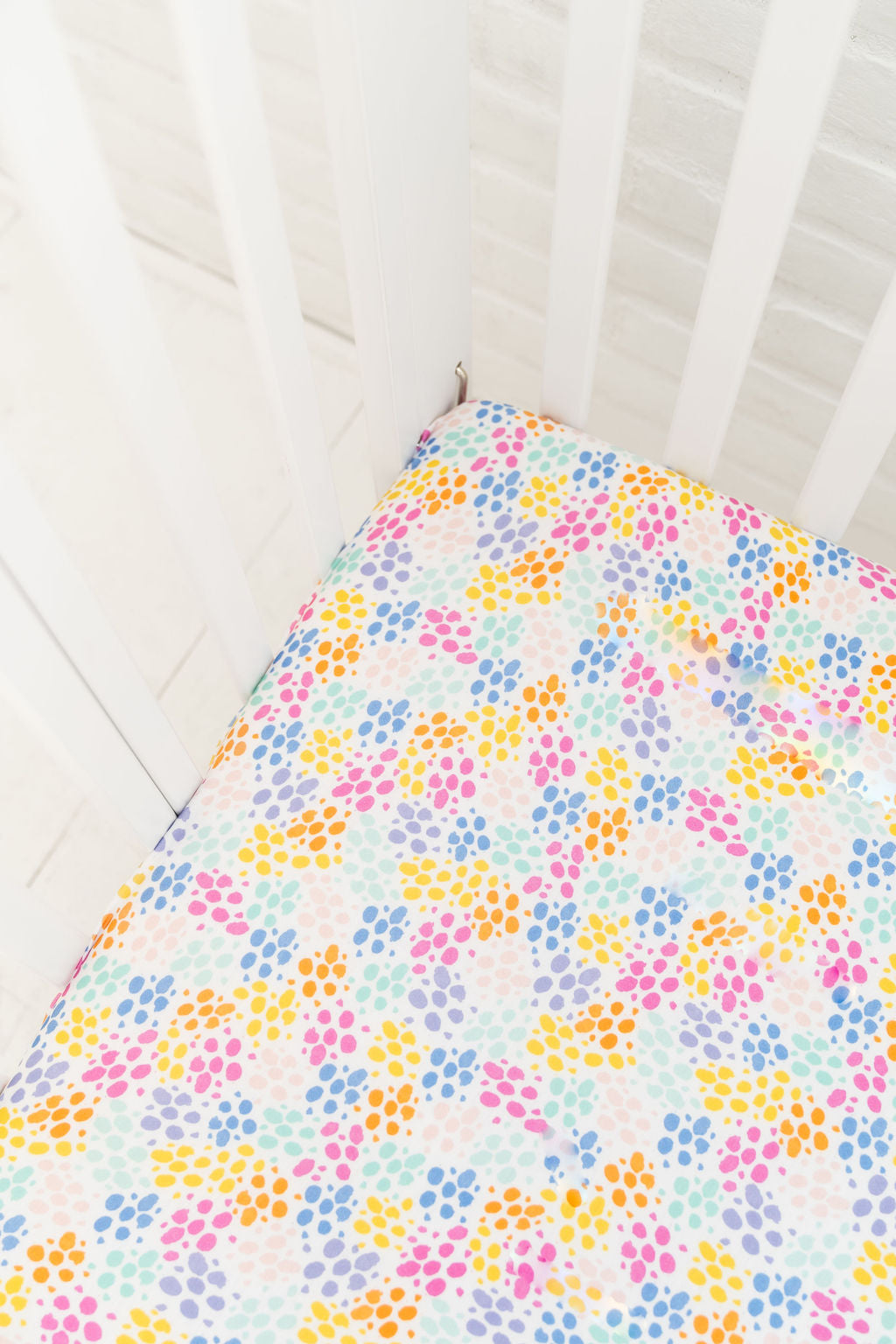 Korrie Dots Bamboo Crib Sheet