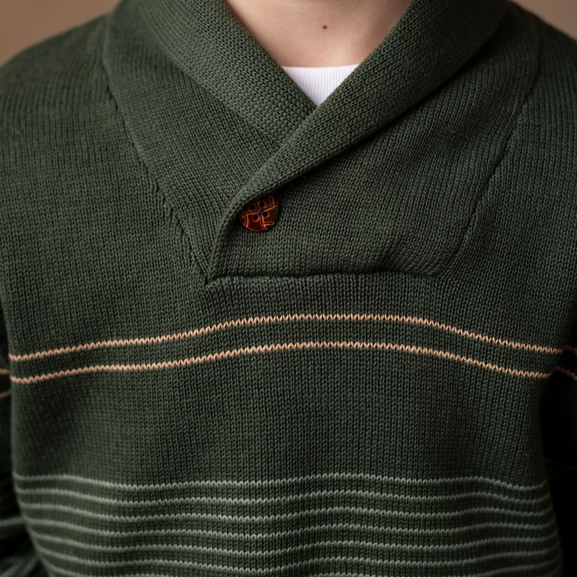Organic Shawl Collar Sweater - Baby