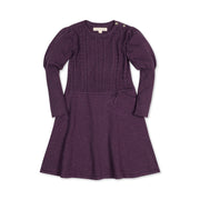 Organic Cable Bodice Sweater Dress - Baby