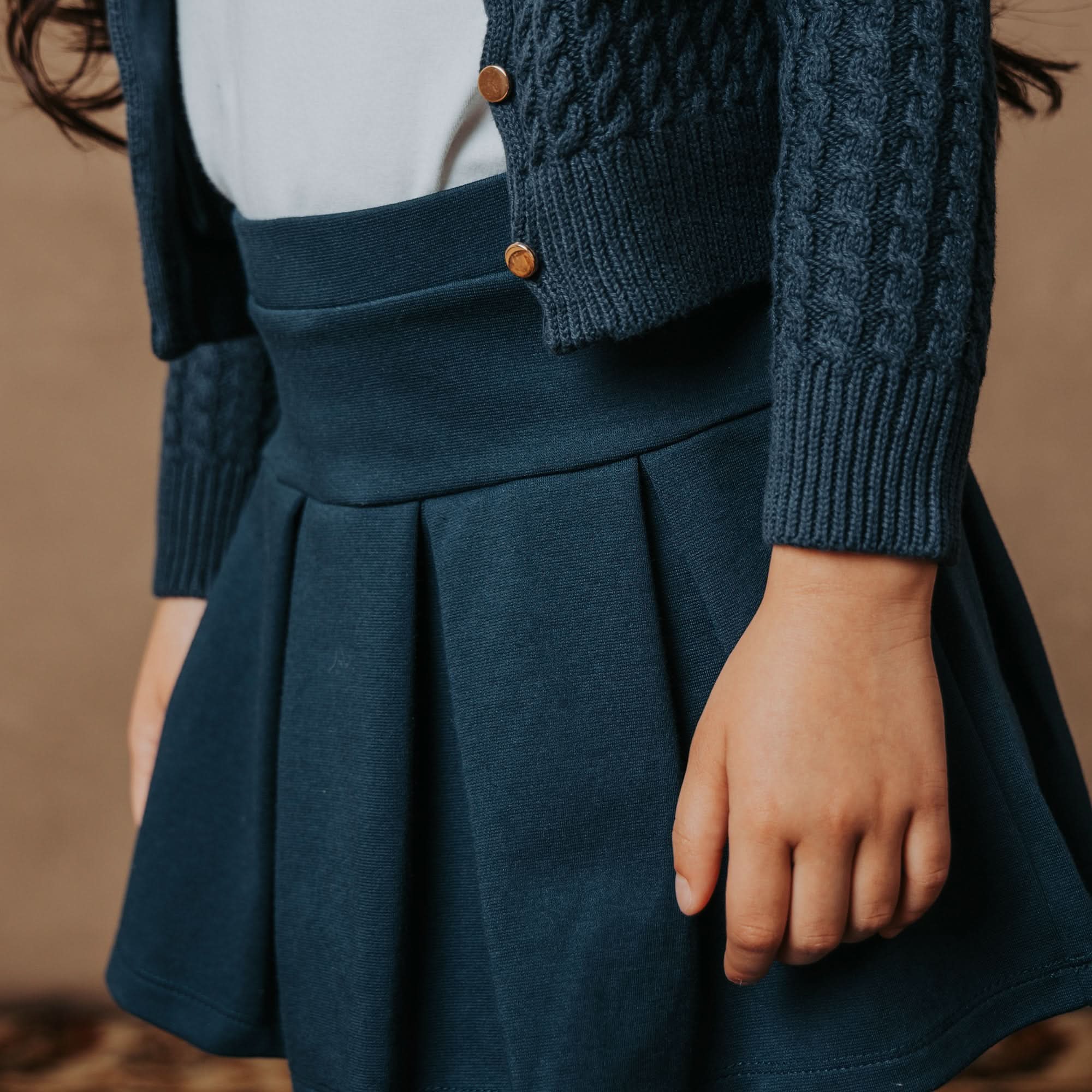 Ponte Drop Waist Skort