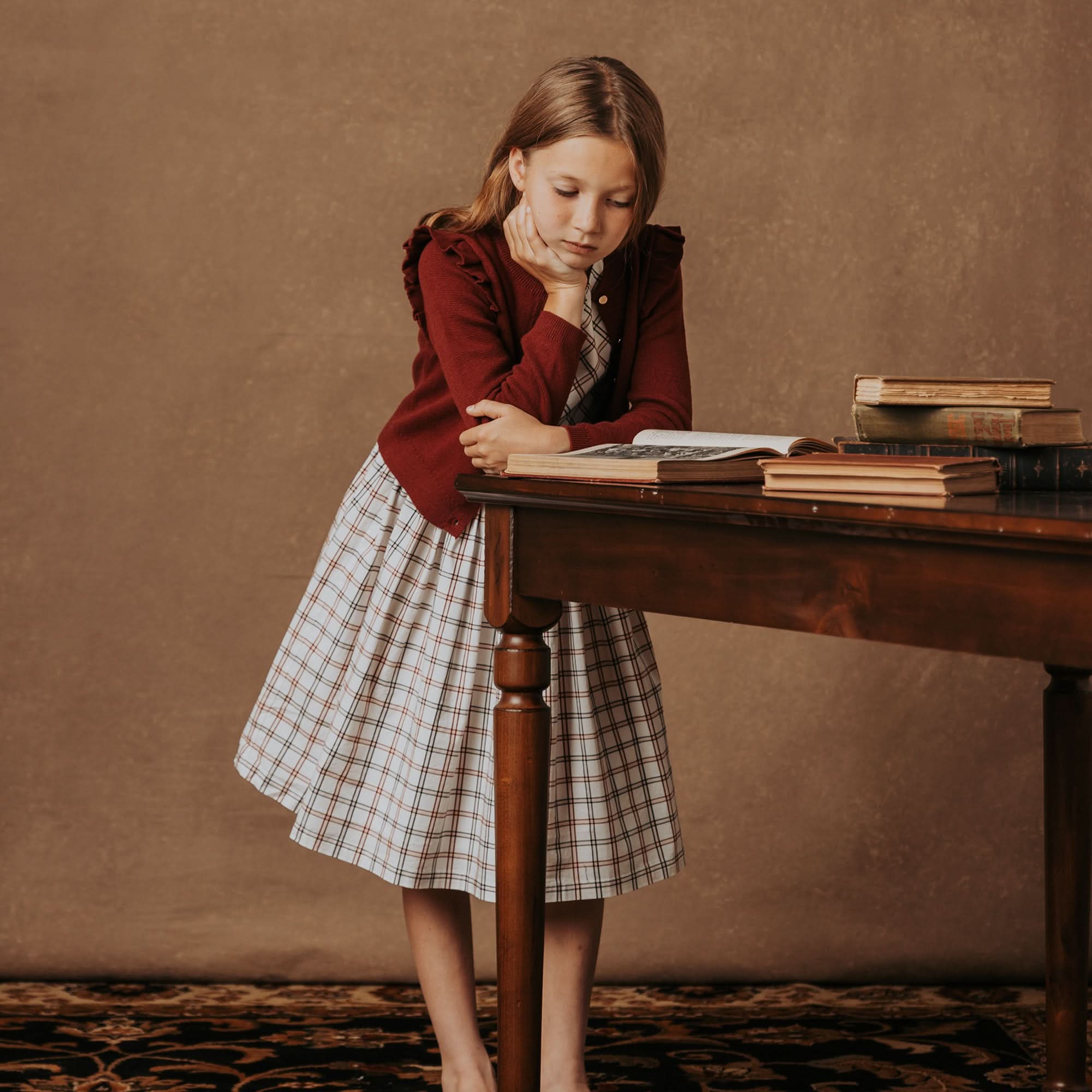 Organic Stretch Poplin Sash Dress