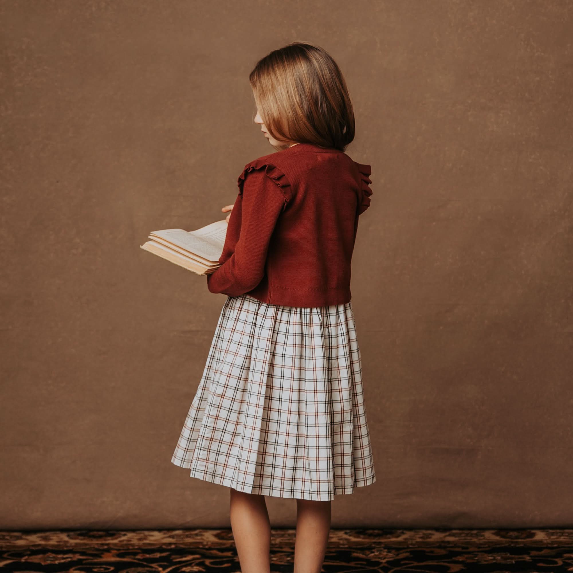 Organic Stretch Poplin Sash Dress