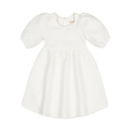 Quilted Puff Sleeve Dress
