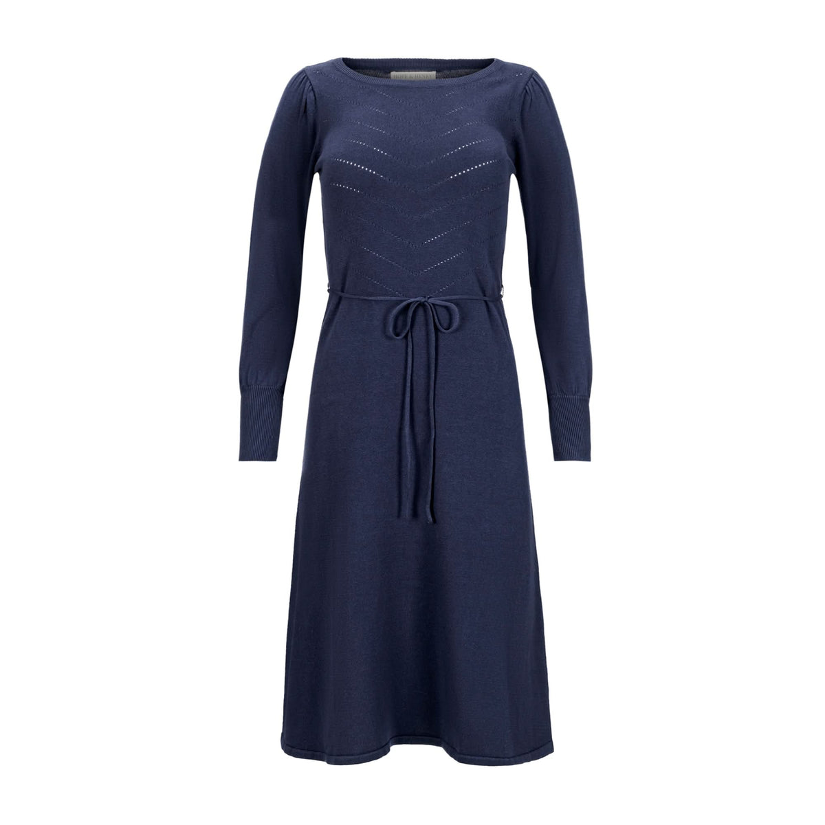 Organic Pointelle Sweater Dress