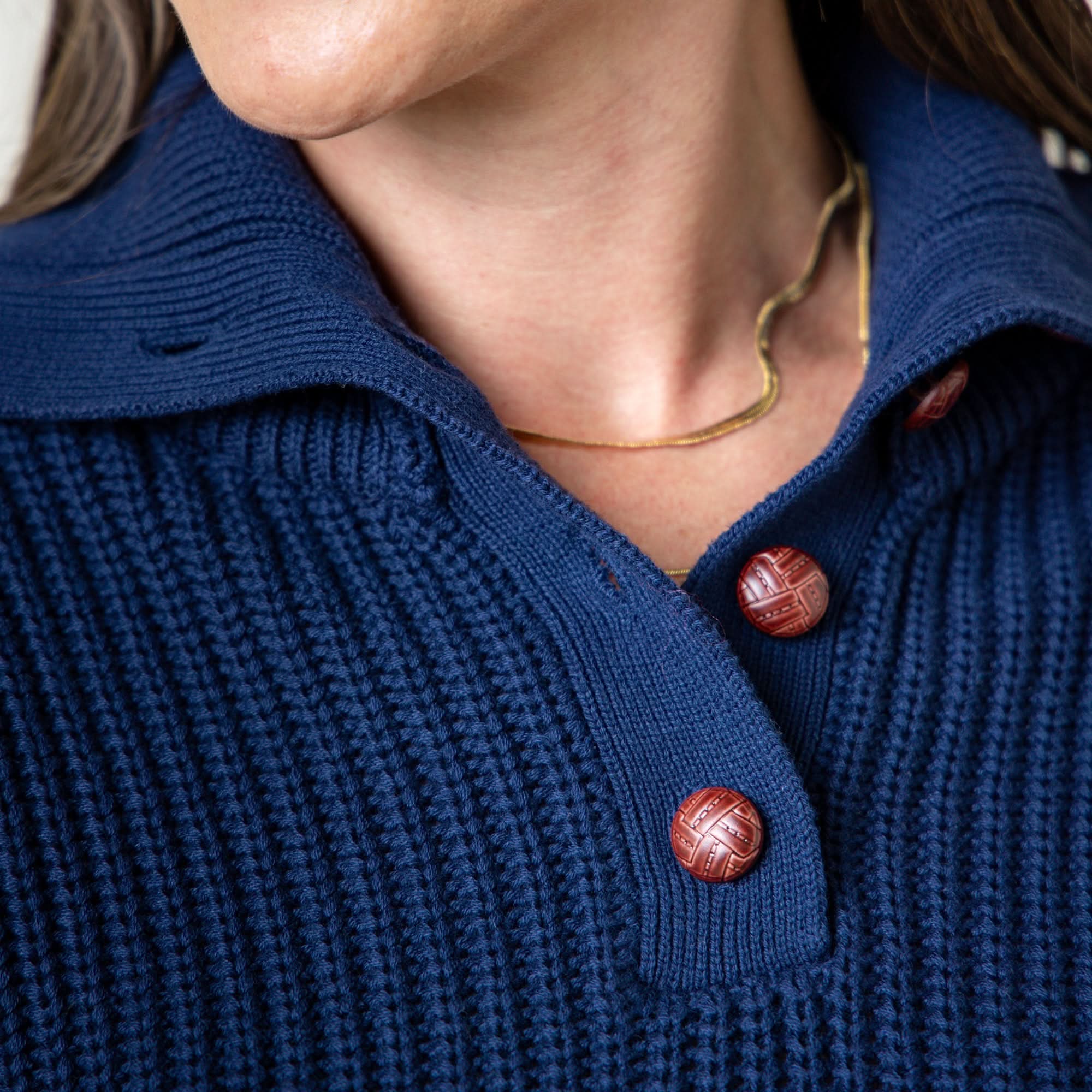 Organic Spread Collar Sweater