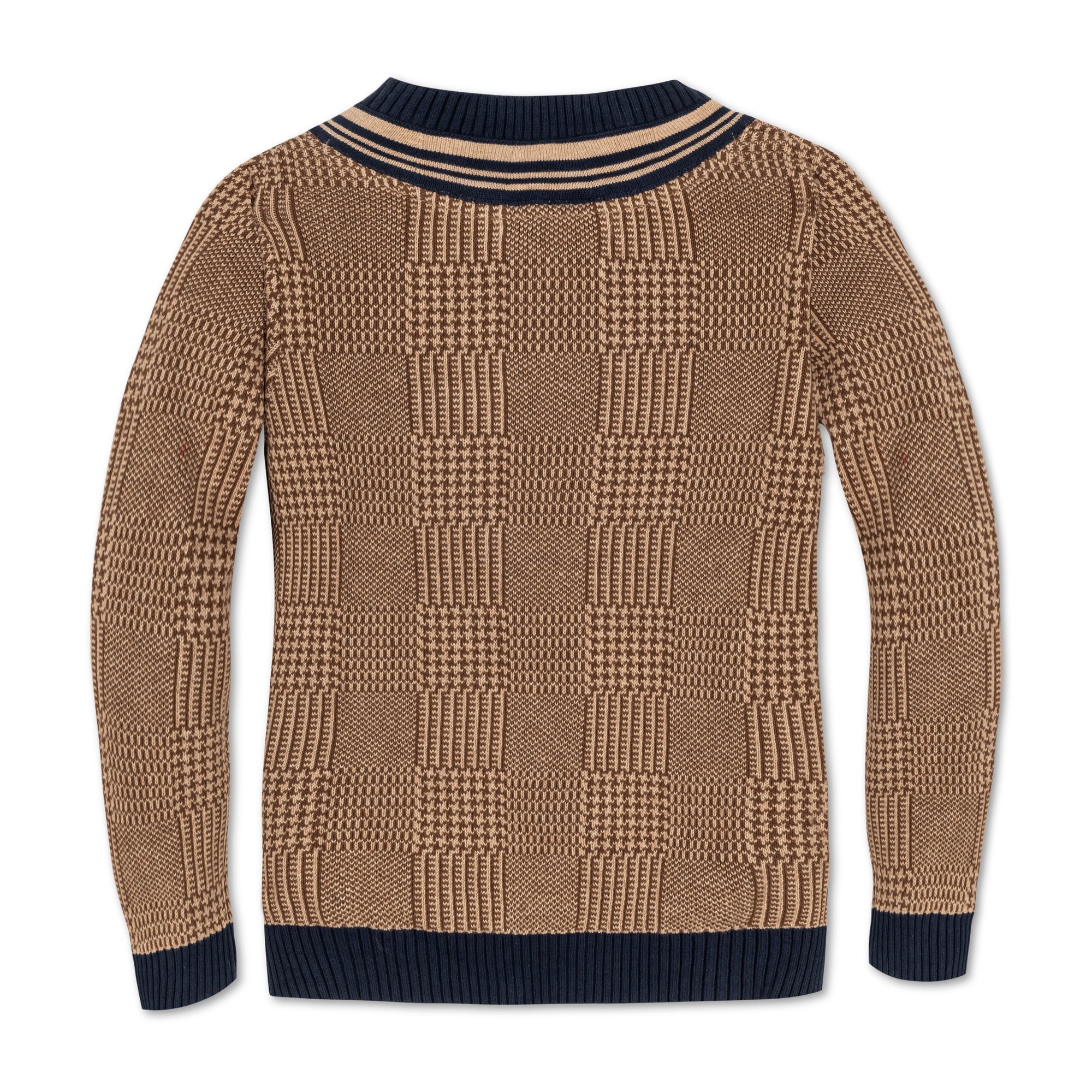 Organic Intarsia Cricket Sweater