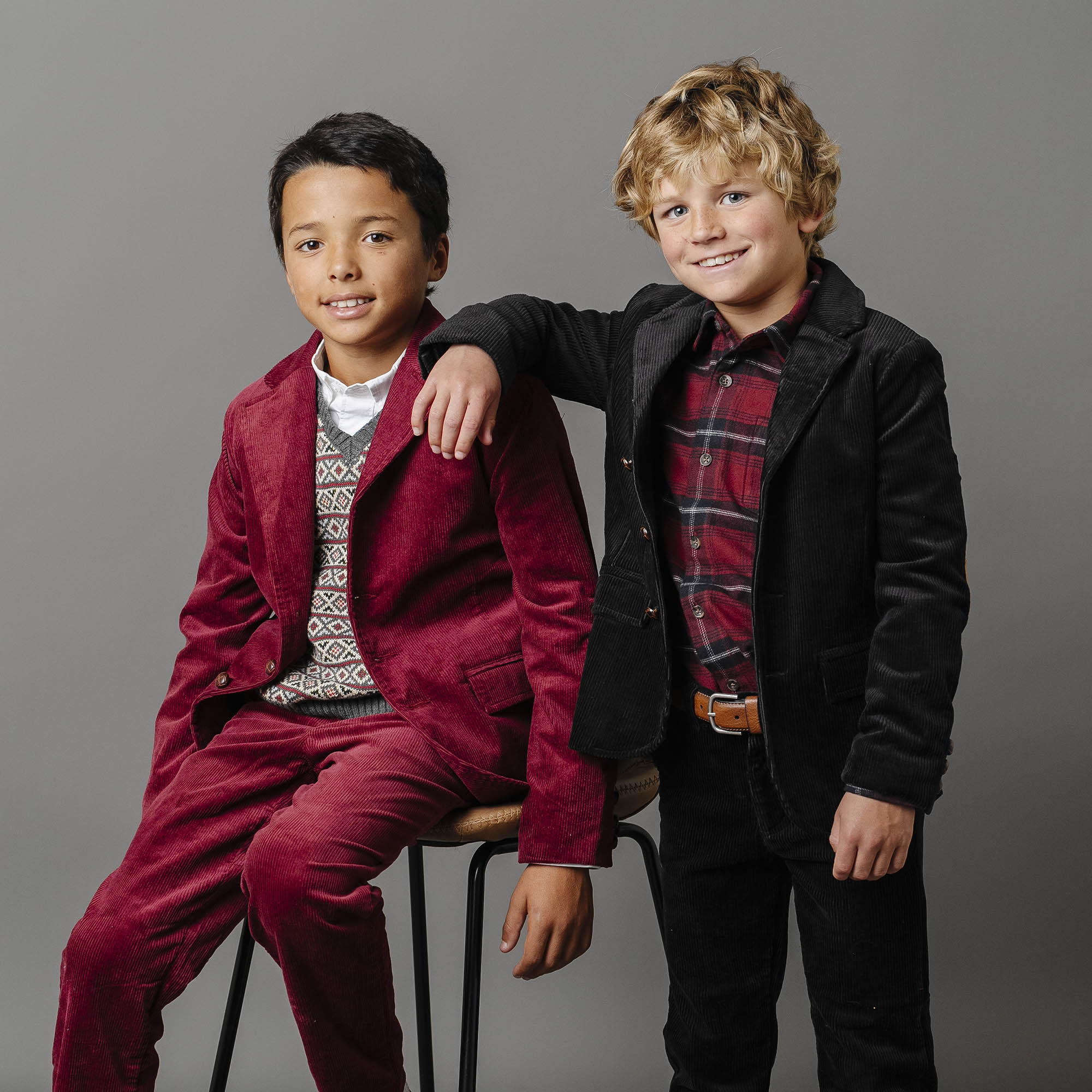 Organic Corduroy Blazer With Elbow Patches