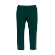 Button Cuff Ponte Pant