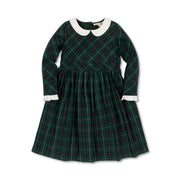 Organic Ruffle Cuff Party Dress