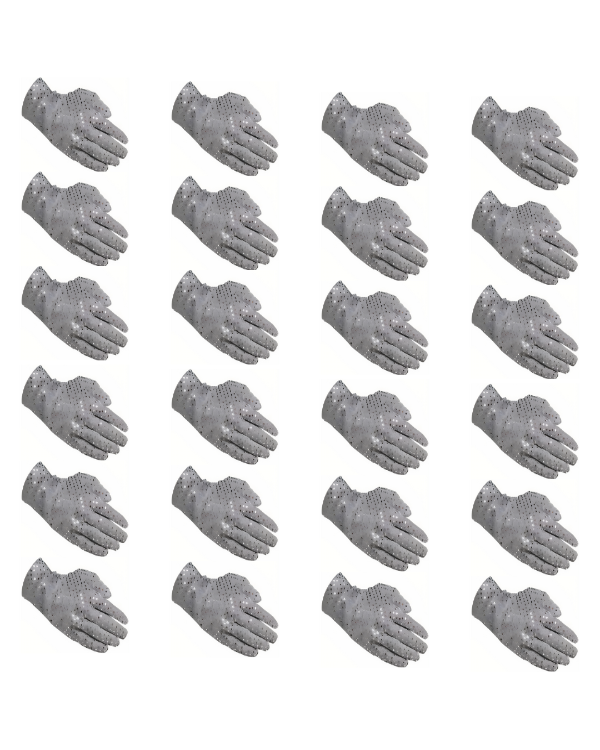 Sequin Right Hand Adult Costume Glove, Halloween