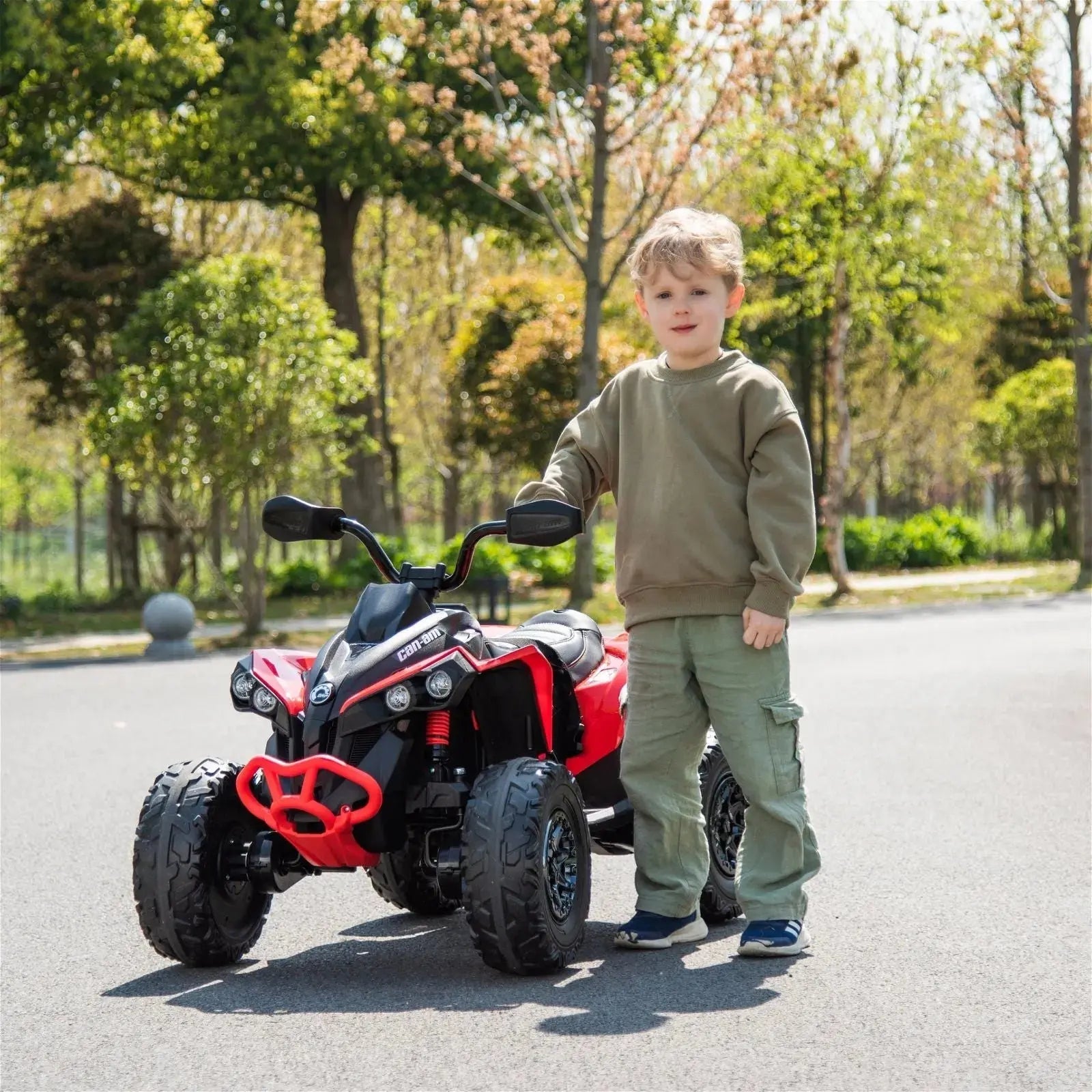 24v Can Am Renegade 1-seater Kids Atv