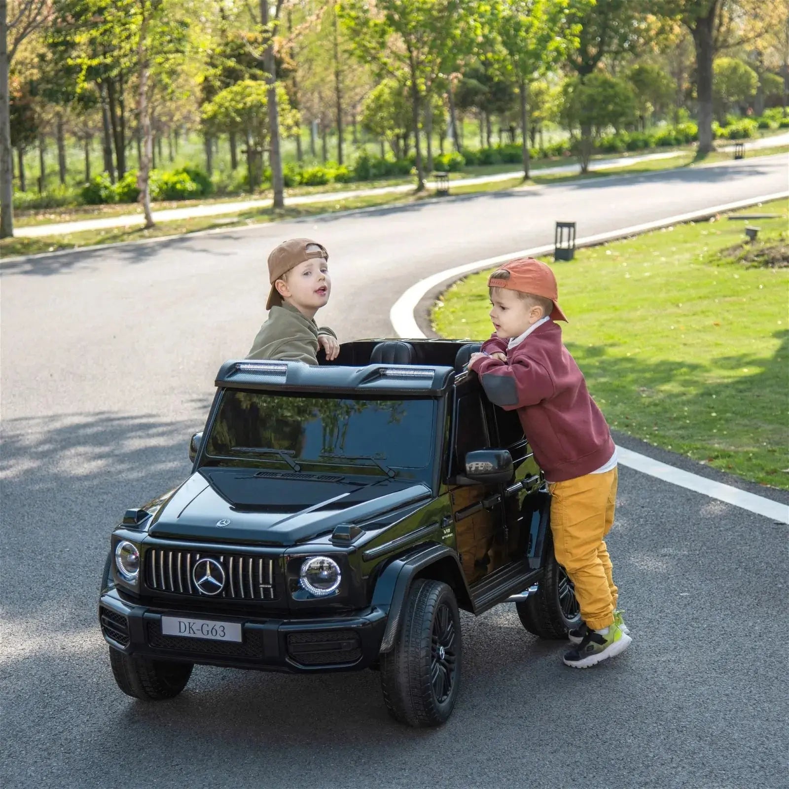 24v 4x4 Mercedes Benz G63 Amg 2 Seater G Wagon Ride On Car