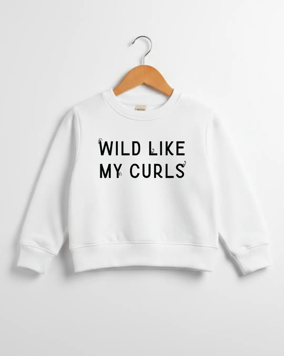 Wild Like My Curls Pullover