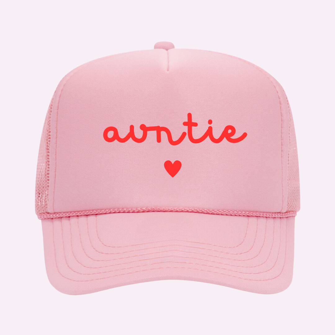 Auntie Heart ♡ Trucker Hat