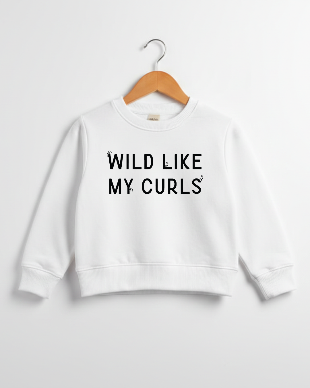 Wild Like My Curls Pullover