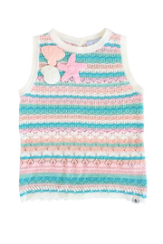 Seashore Stripe Knit Tank