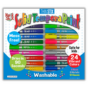 Thin Stix Paint Sticks, Set Of 24