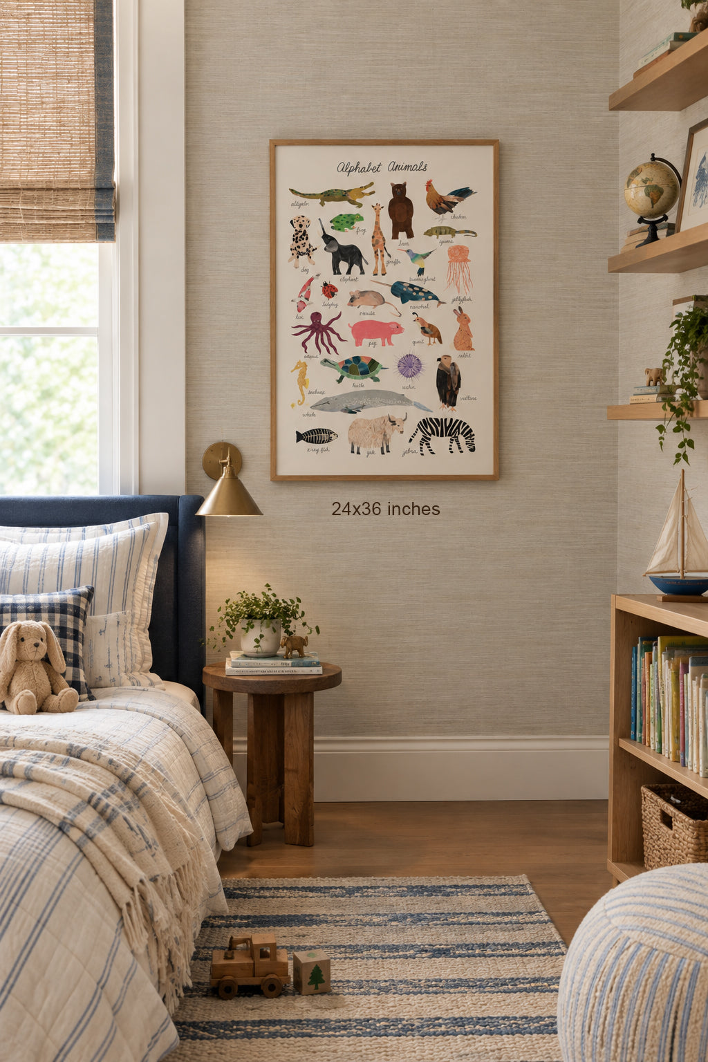 Art Print: Alphabet Animals