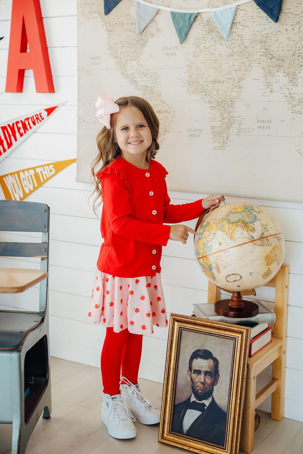 An Apple A Day Twirl Skegging