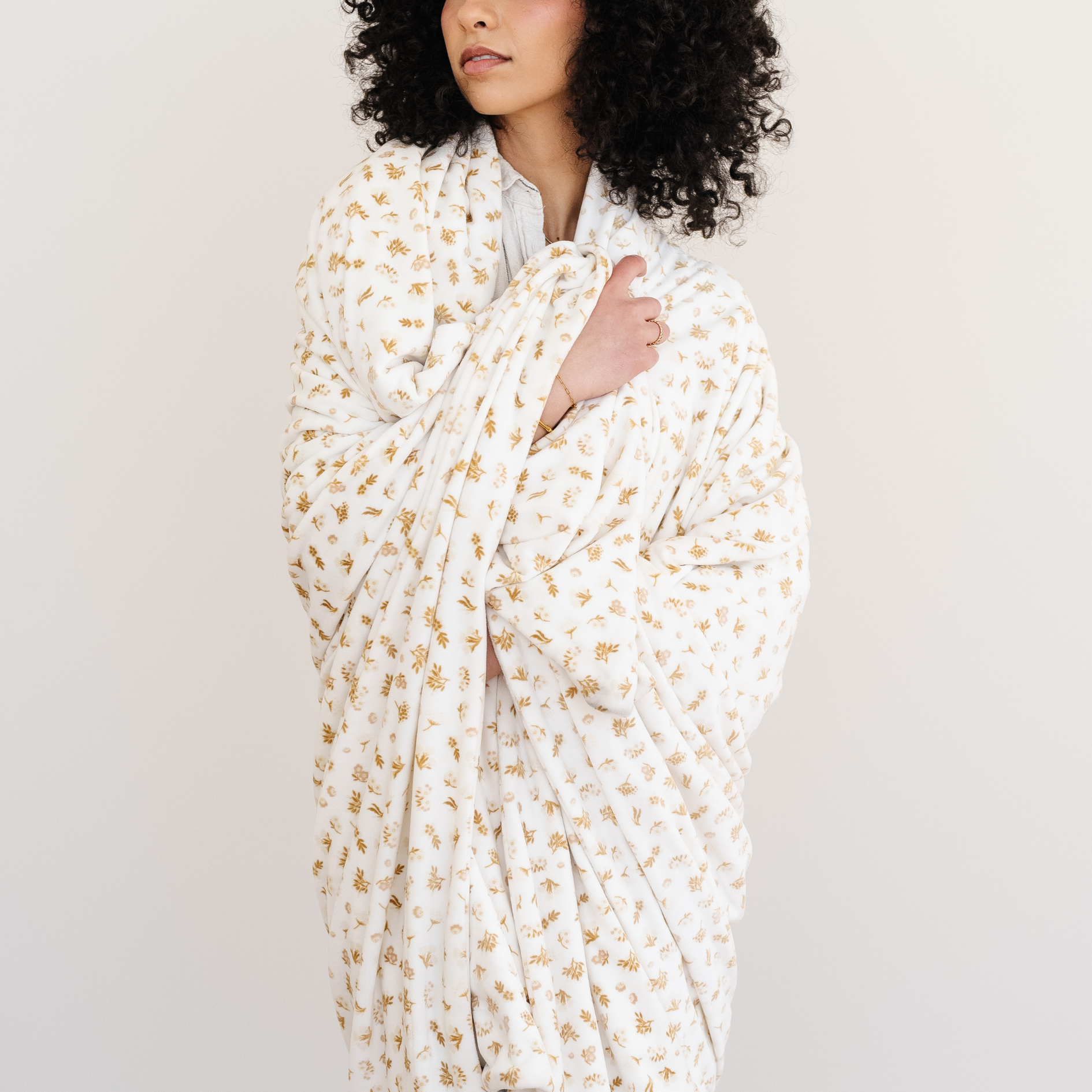 Minky Stretch Throw Blankets