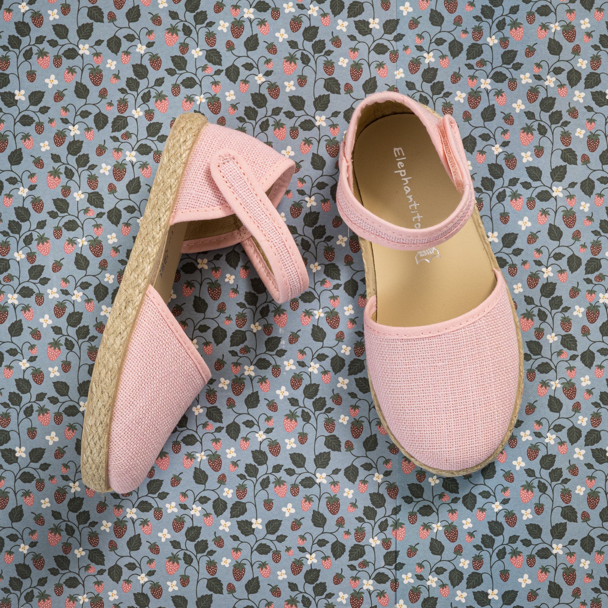 Linen Classic Espadrille Pink
