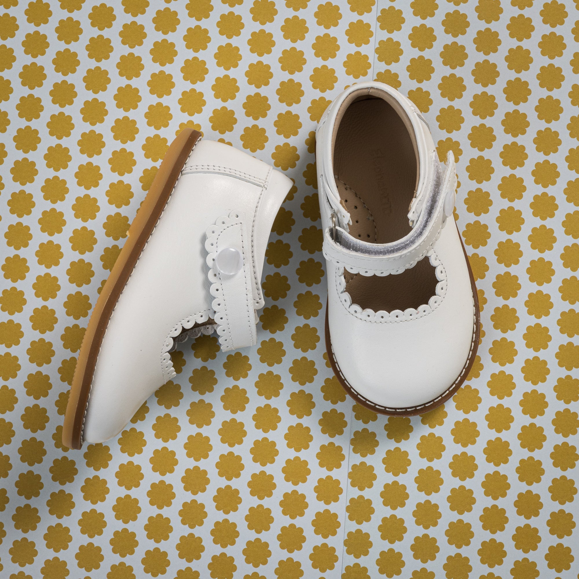 Mary Jane Toddler White