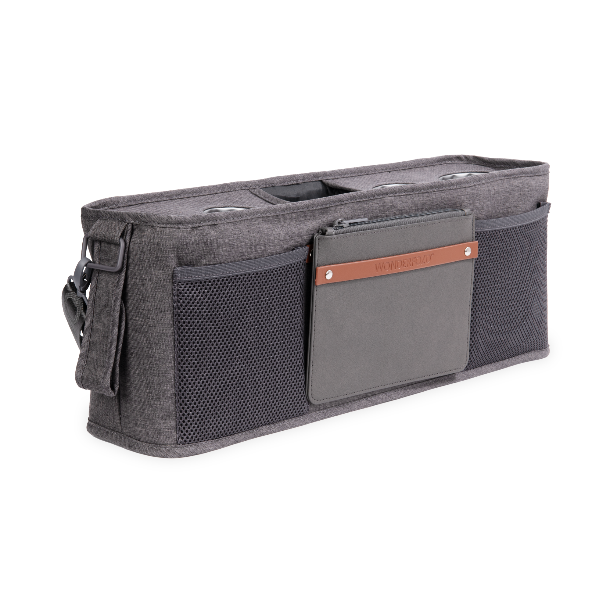 Parent Console With Insulated Cup Holders