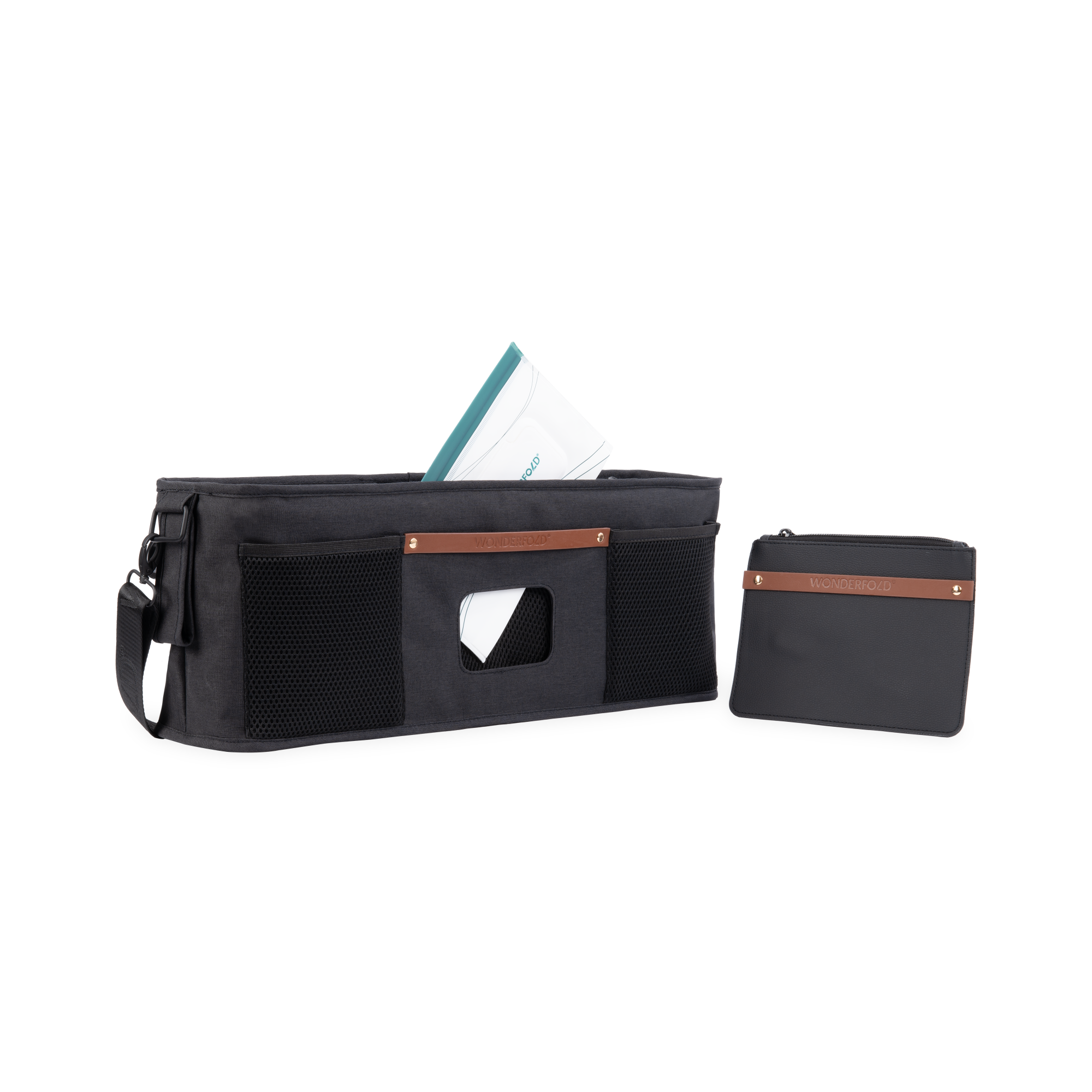 Parent Console With Insulated Cup Holders