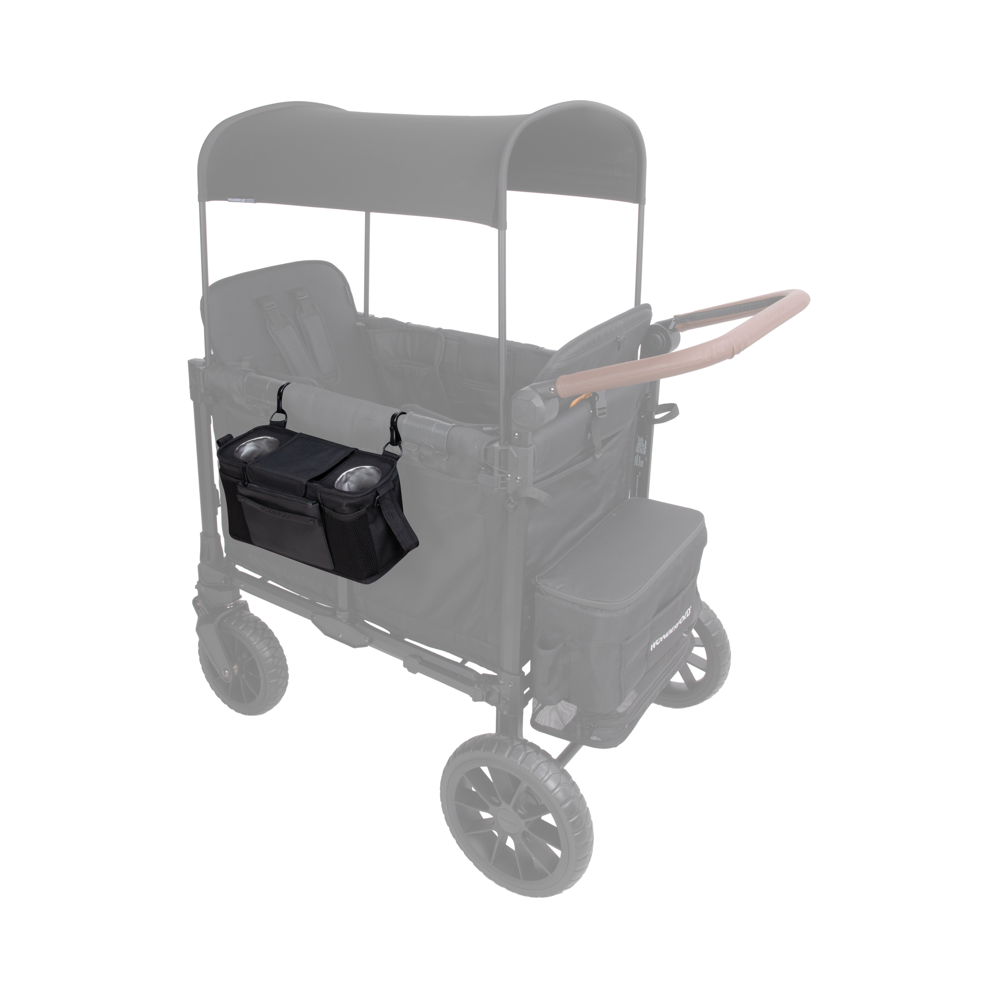 Parent Console With Insulated Cup Holders
