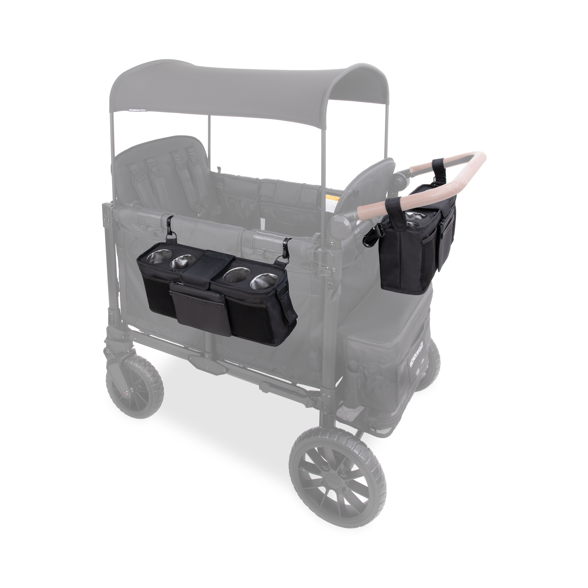 Parent Console With Insulated Cup Holders