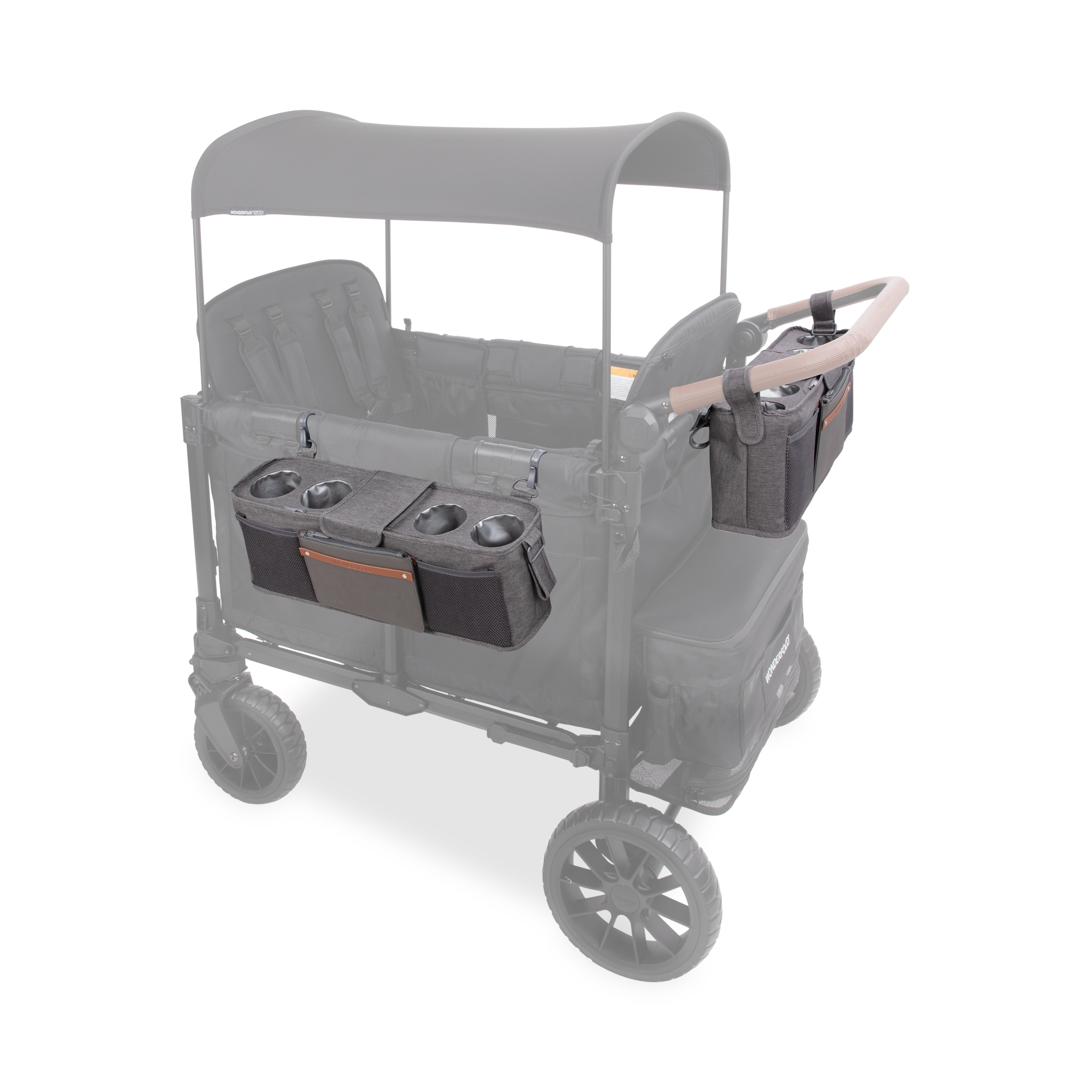 Parent Console With Insulated Cup Holders