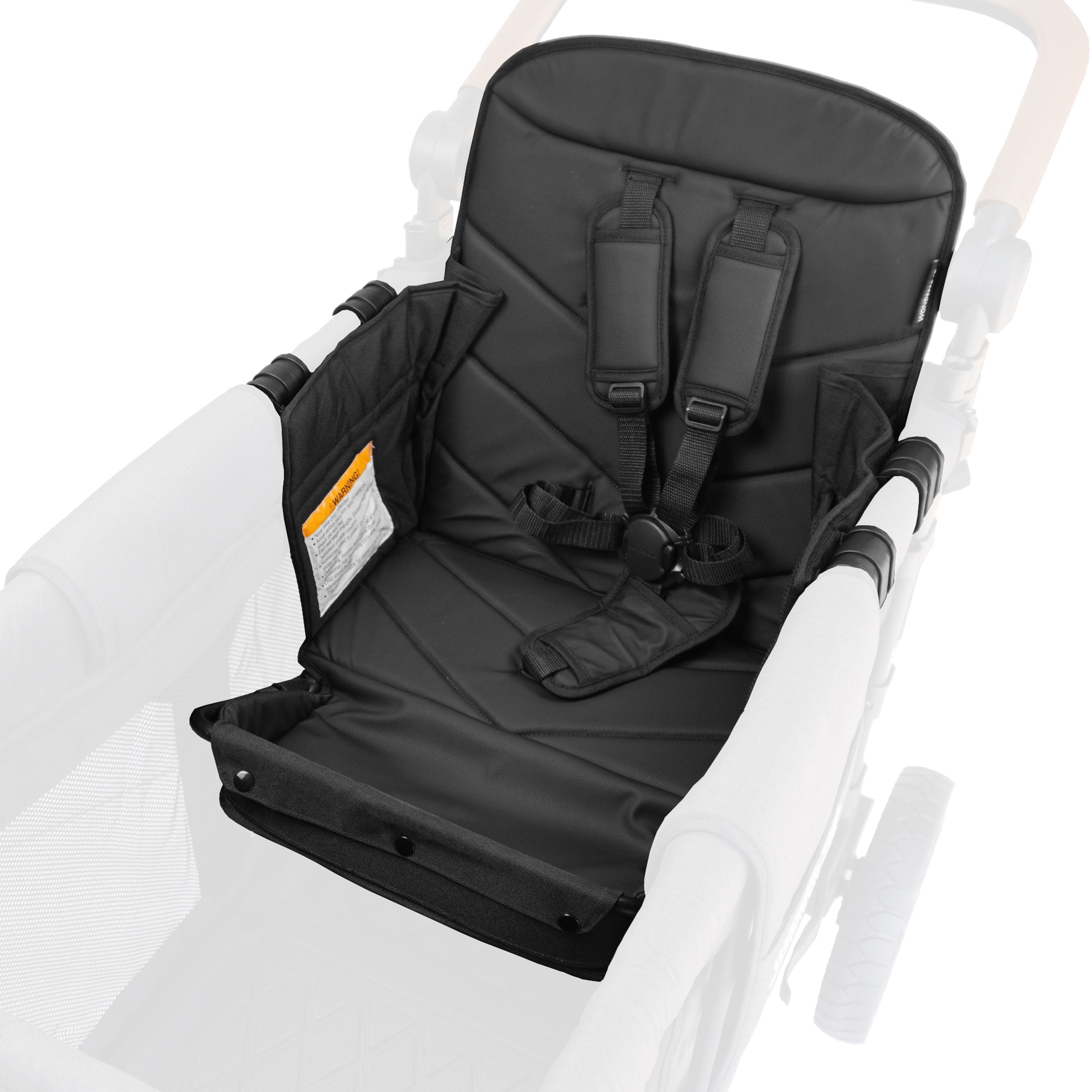 Premium Faux Leather Seat With Footrest (w Series)