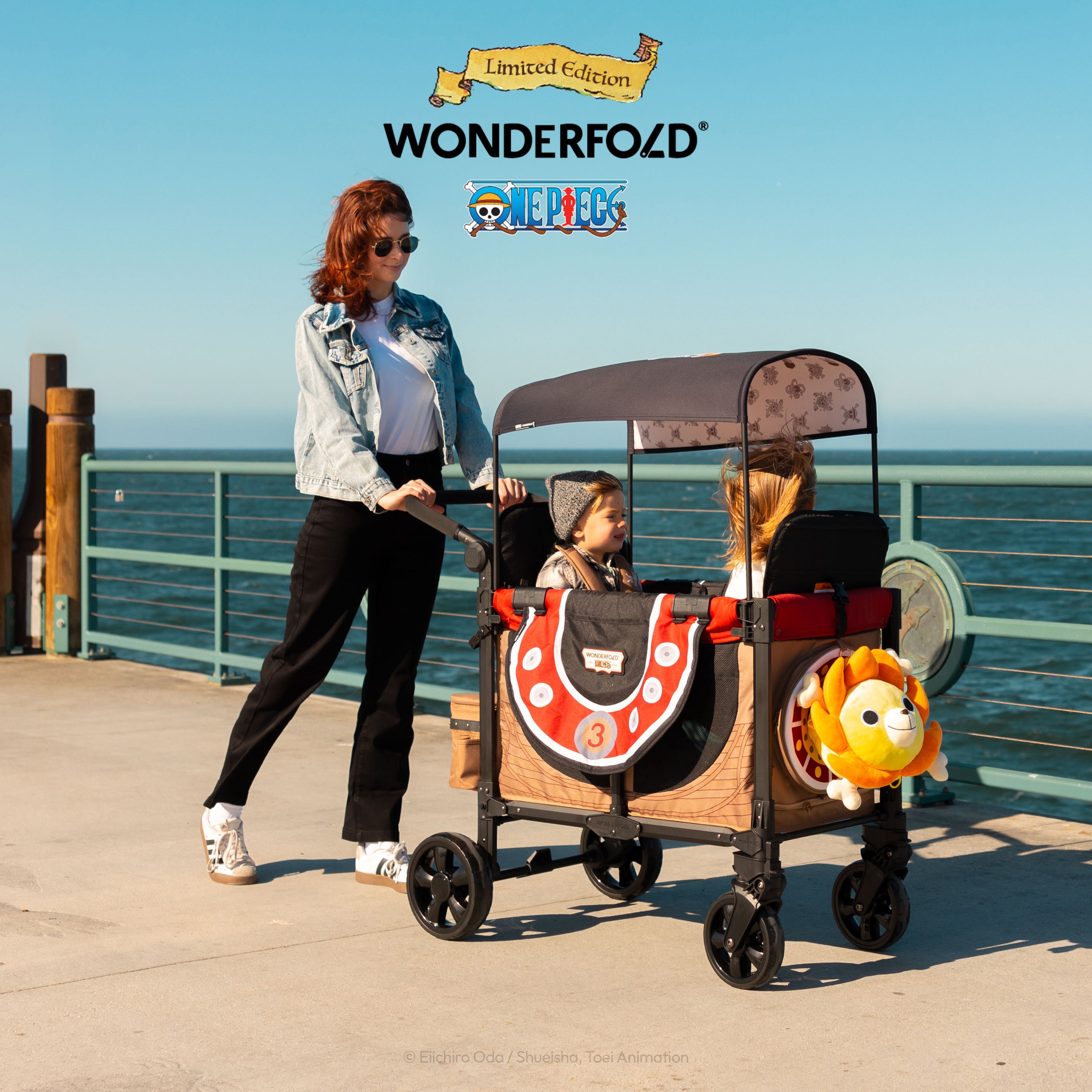 One Piece Thousand Sunny Stroller Wagon (2 Seater)