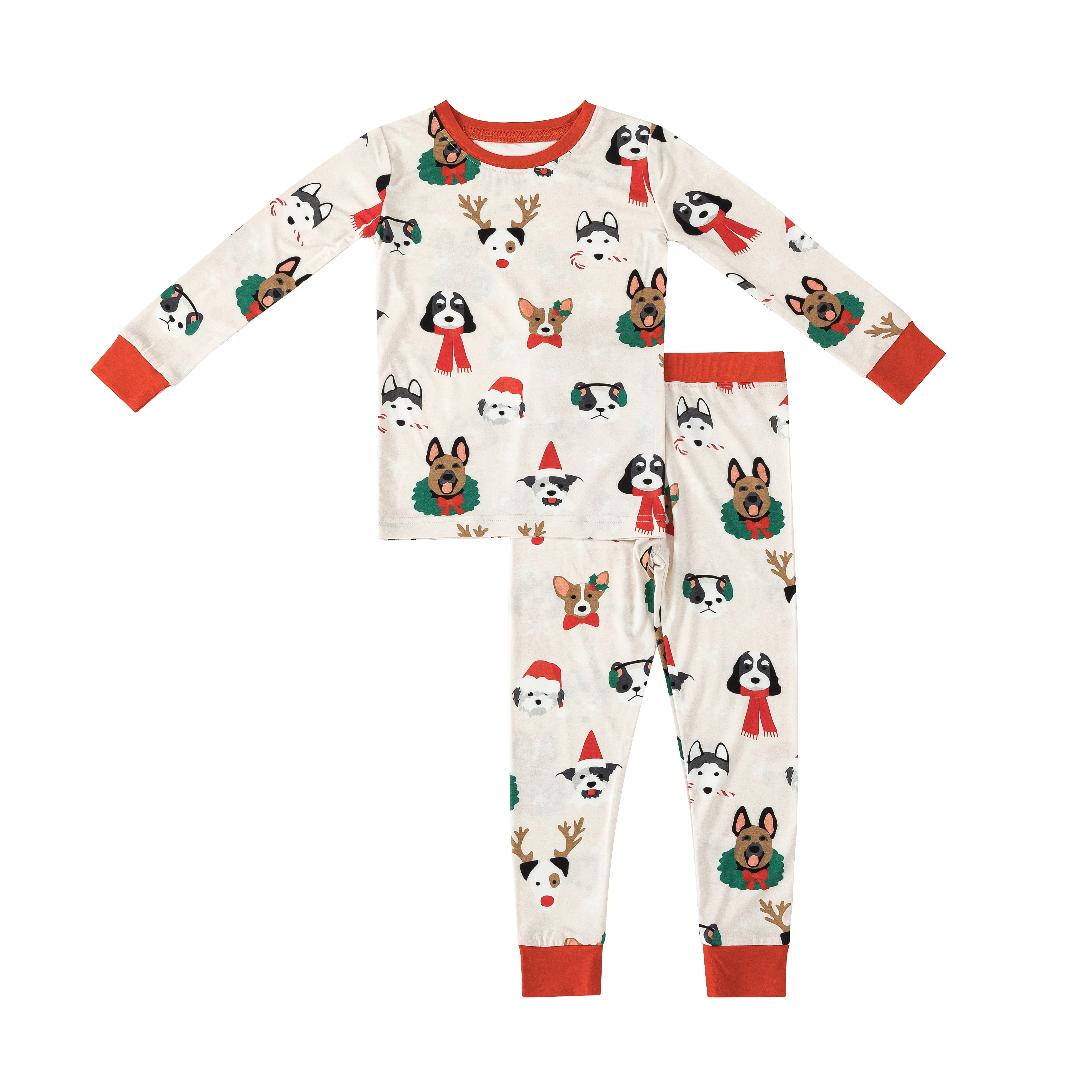 Bark The Halls (men's Long Sleeve Pj)