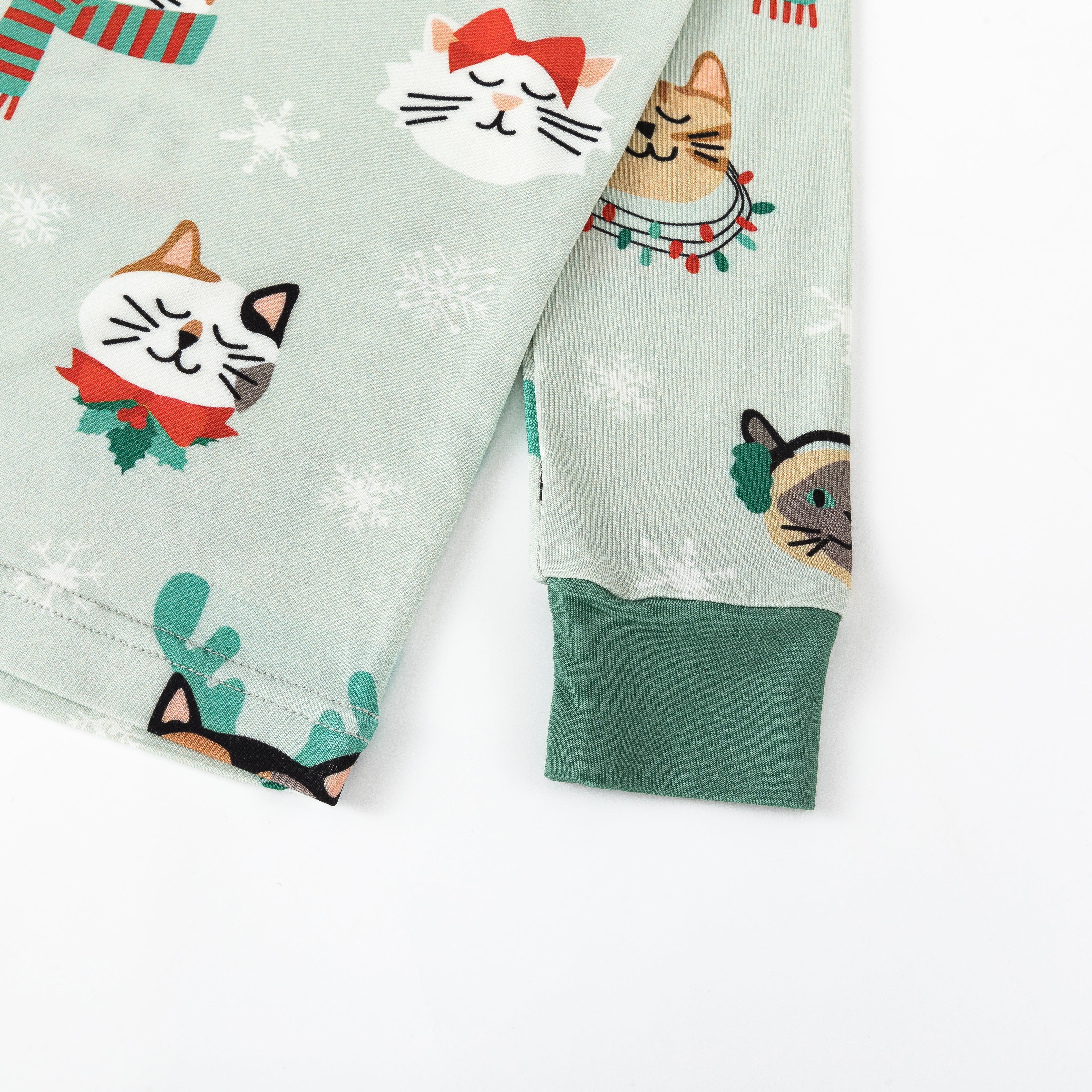 Purr The Halls (long Sleeve Pj)