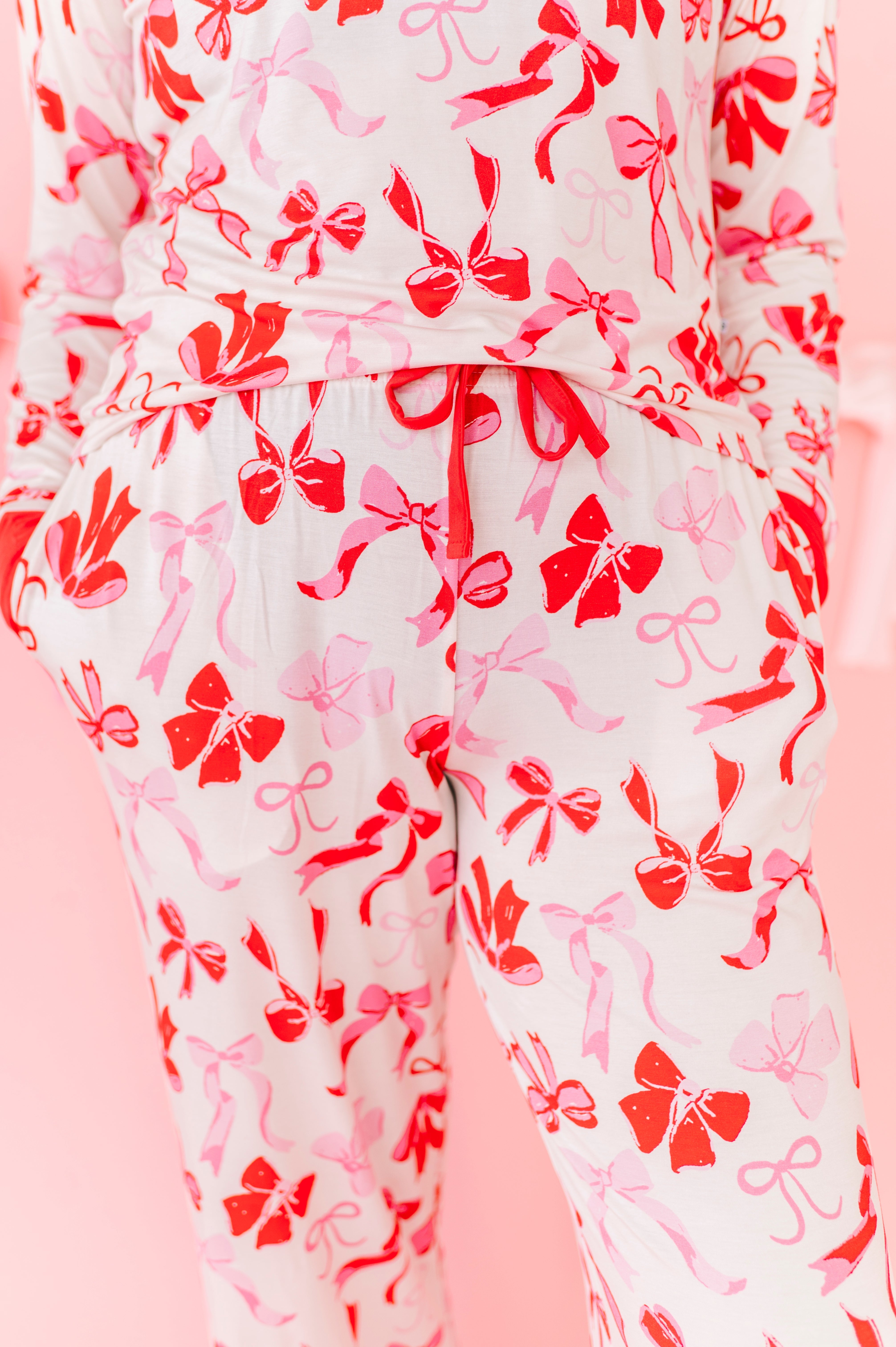 Blushing Bows Women's 2- Piece Set