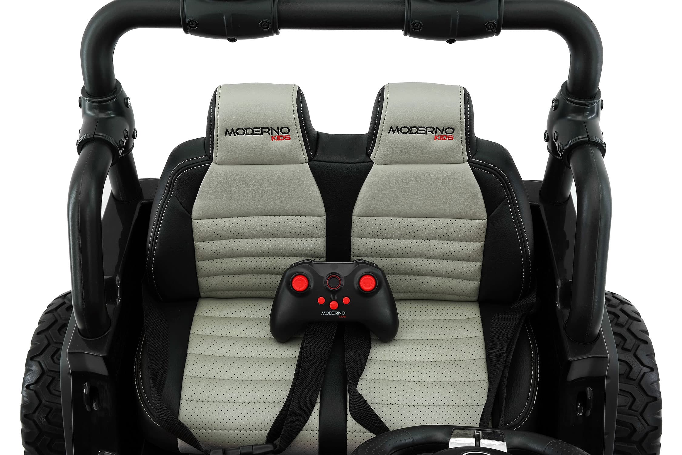 Trail Explorer 24v Kids Ride-on Car Truck With R/c Parental Remote | Gray