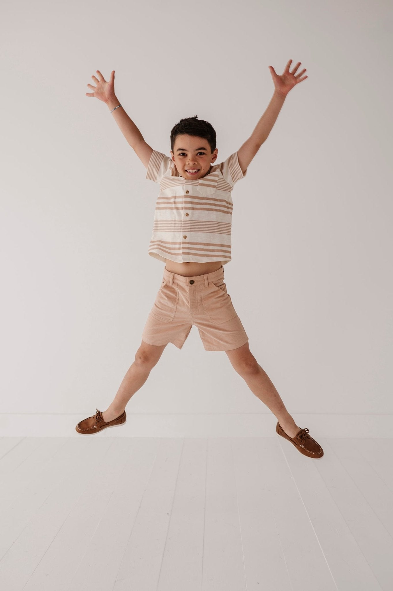 Boy's Collar Button Shirt