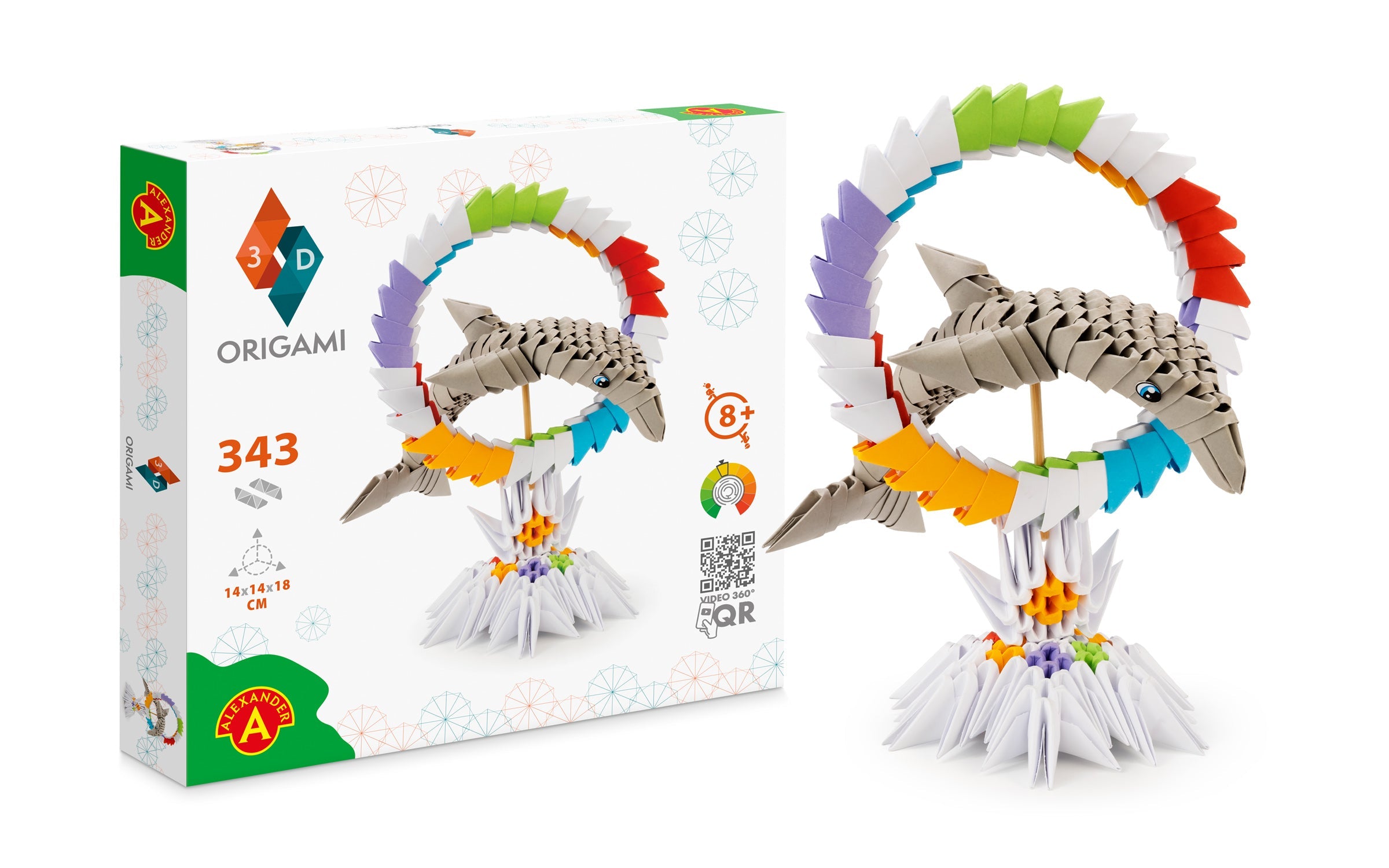 Origami 3D - Dolphin