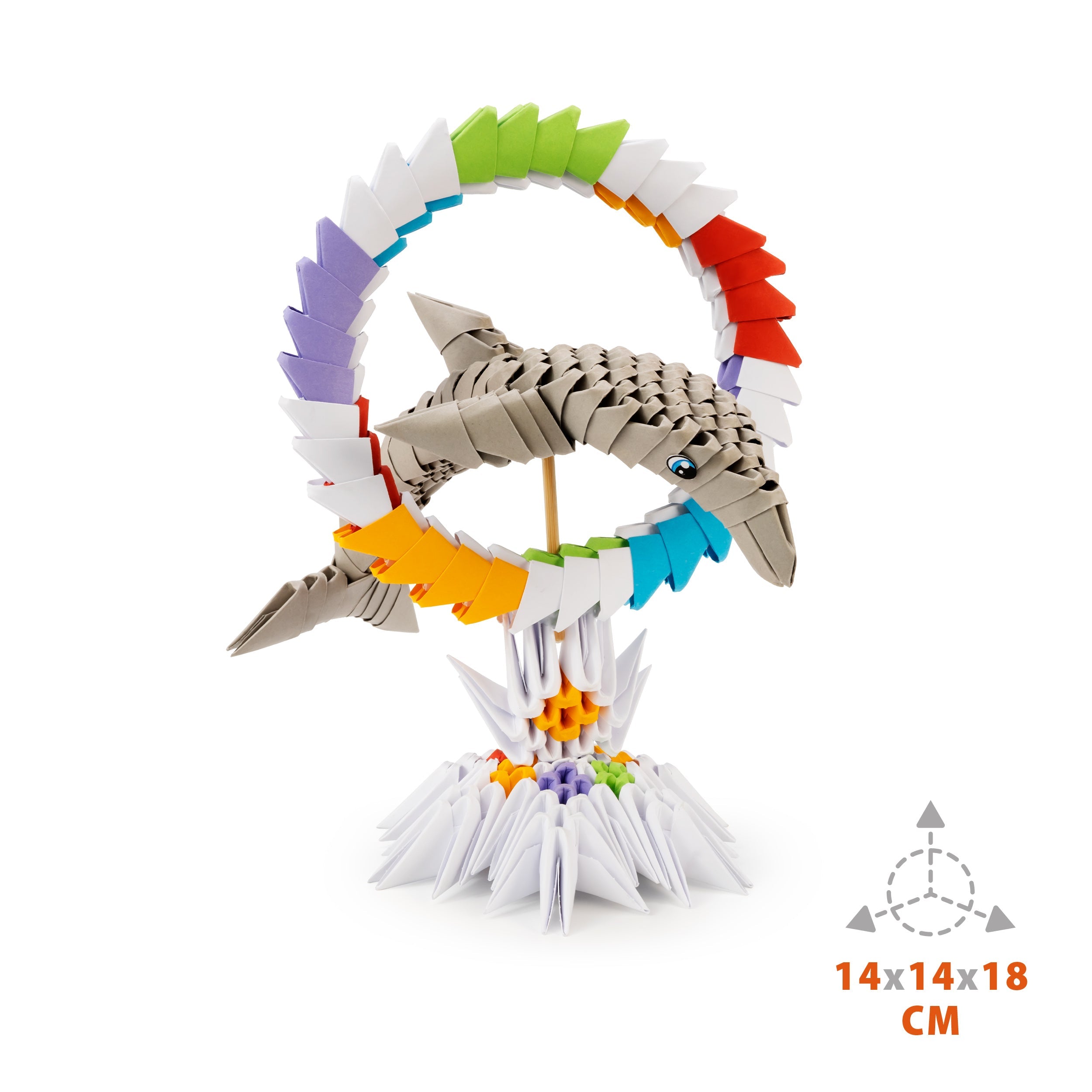 Origami 3D - Dolphin