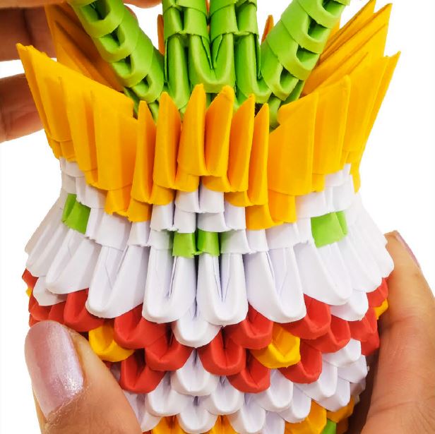 Origami 3D - Flowerpot