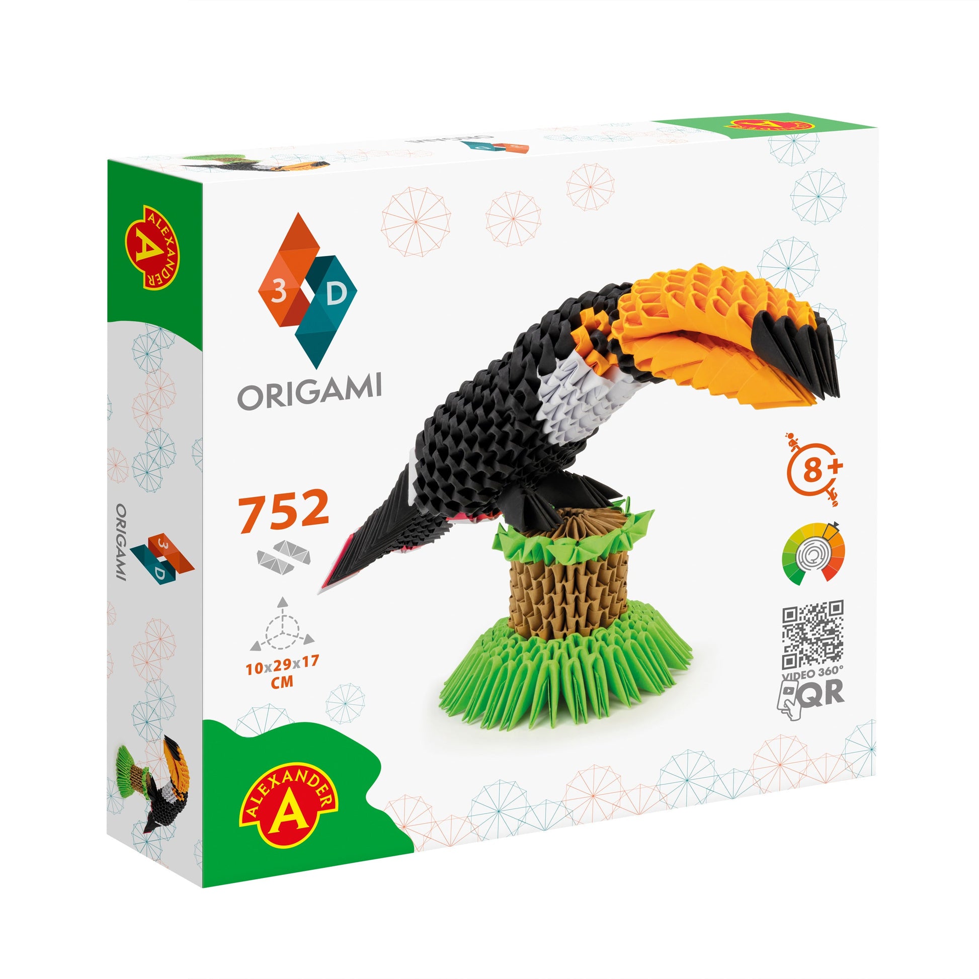 Origami 3D - Toucan
