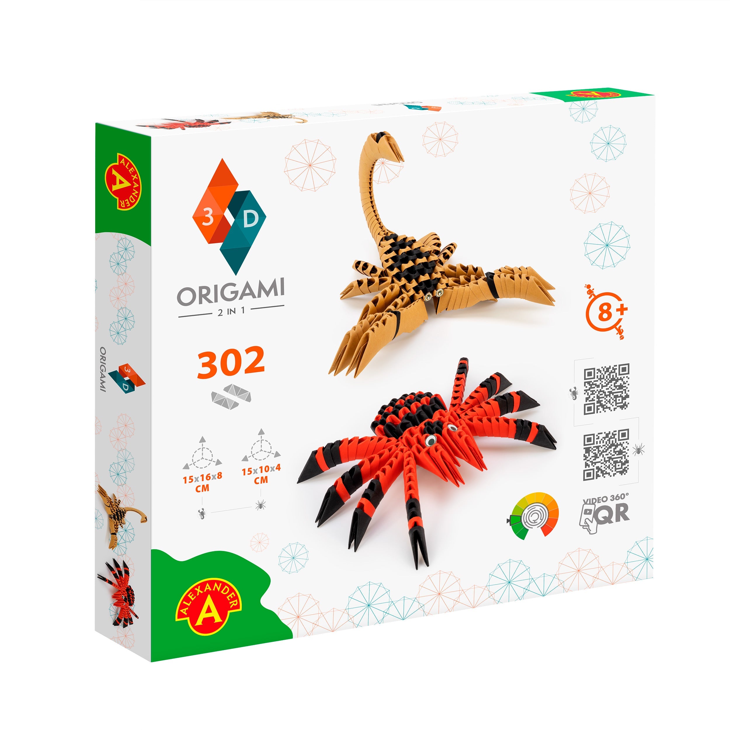Origami 3D - Spider and Scorpion
