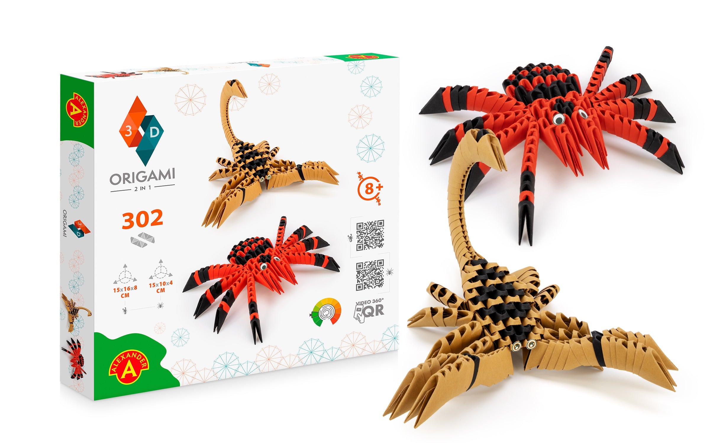 Origami 3D - Spider and Scorpion