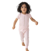 Antoinette Stripe - Short Sleeve Loungewear Set