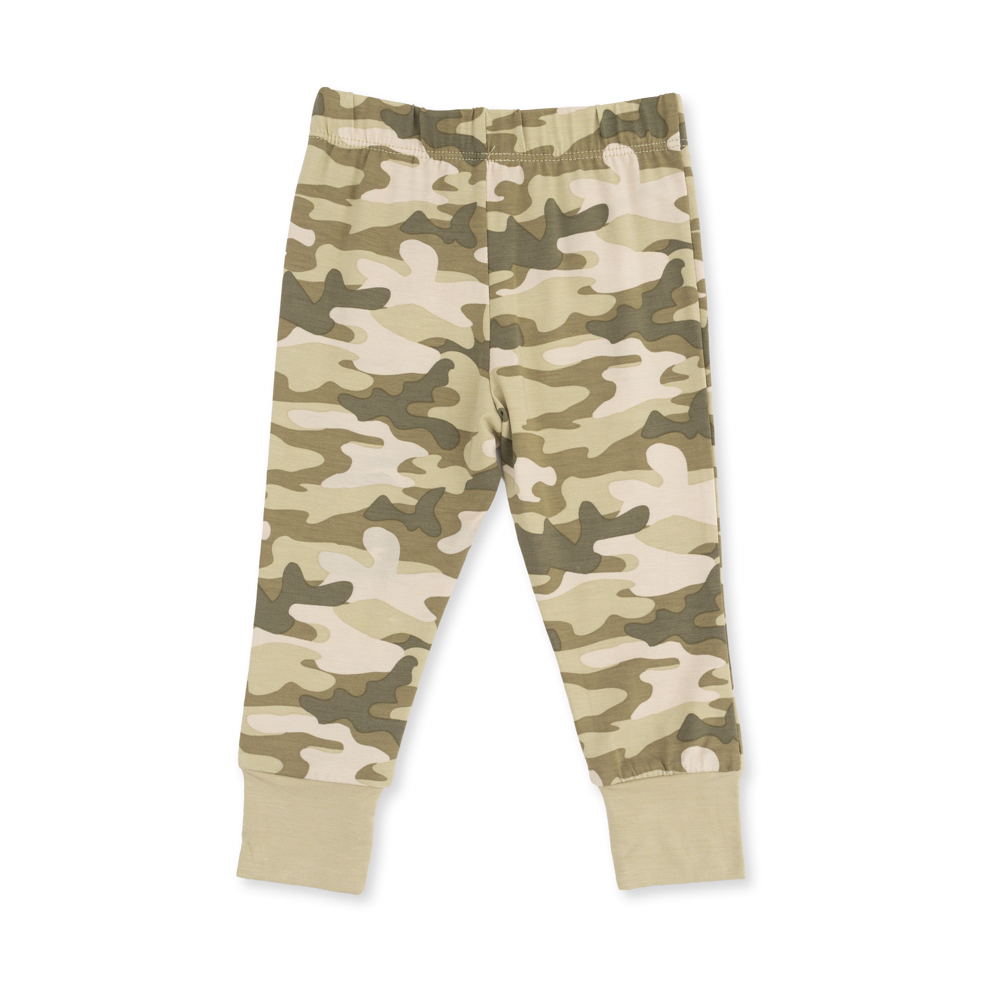 Camo - Short Sleeve Loungewear Set
