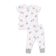 Little Explorer Fox - Short Sleeve Loungewear Set