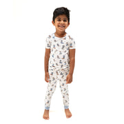 Buckaroo Boots - Short Sleeve Loungewear Set